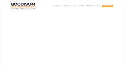 Desktop Screenshot of goodisonconstruction.com
